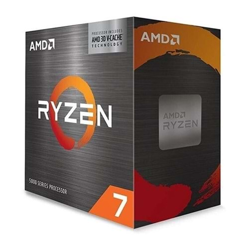 AMD RYZEN 7 5700X3D 100MB 8çekirdekli VGA YOK AM4 105w Kutulu+Fansız 