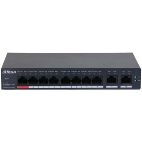 DAHUA 8port CS4010-8ET-110 10/100 110w Cloud PoE Switch