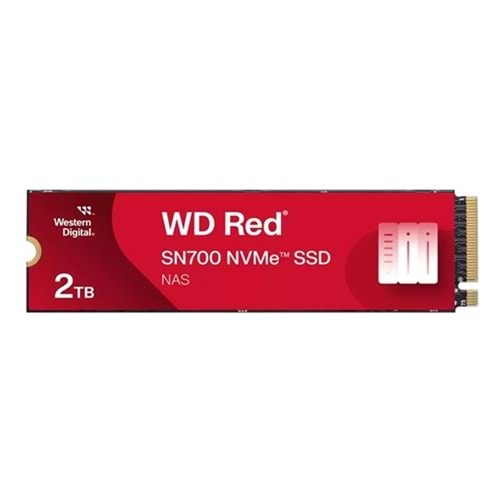 WD 2TB RED SN700 WDS200T1R0C-68BDK0 3400-2900MB/s M2 NVME GEN4 NAS DİSKİ