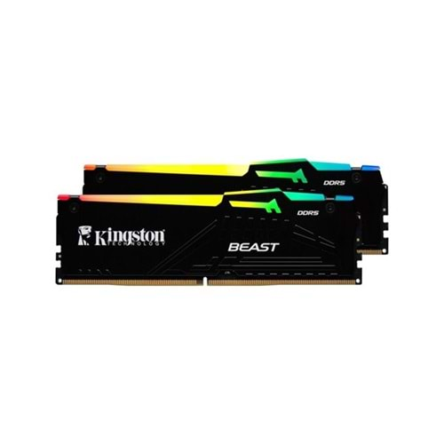 KINGSTON 64GB DDR5 6400MHZ CL32 RGB DUAL KIT PC RAM BEAST EXPO KF564C32BBEAK2-64TR