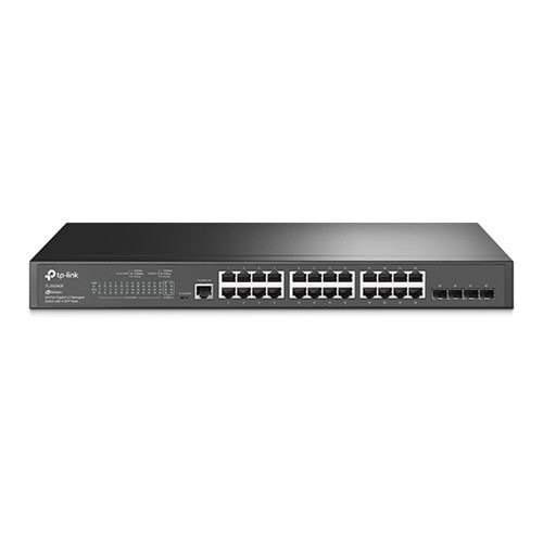  TP-LINK 24-PORT TL-SG3428 GIGABIT 4X-SFP YÖNETİLEBİLİR SWITCH