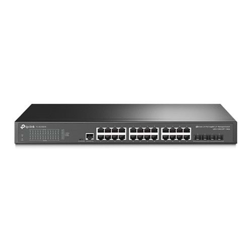  TP-LINK 24-PORT TL-SG3428X GIGABIT 4X-10GE SFP YÖNETİLEBİLİR SWICTH