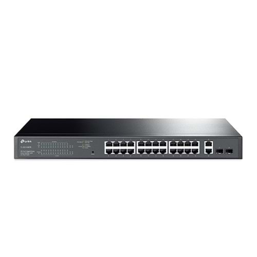 TP-LINK 28-PORT 250W 24-PORT POE TL-SG1428PE GIGABIT 2X-SFP YÖNETİLEBİLİR SWITCH