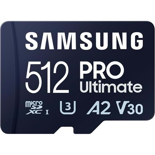 SAMSUNG 512GB PRO ULTIMATE MB-MY512SA/WW MICRO-SD HAFIZA KARTI