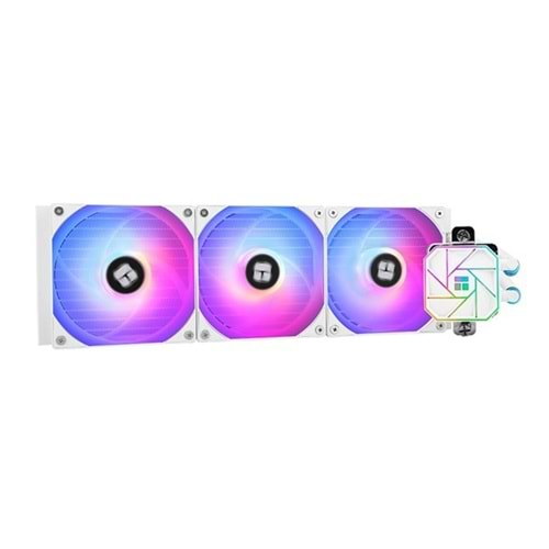 THERMALRIGHT 360MM AQUA ELITE 360 v3 ARGB SIVI SOĞUTMALI AM5-1700P İŞLEMCİ FANI BEYAZ