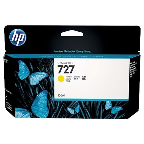 Hp B3p21a (727) Sarı 130 Ml Genıs Format Murekkep Kartusu