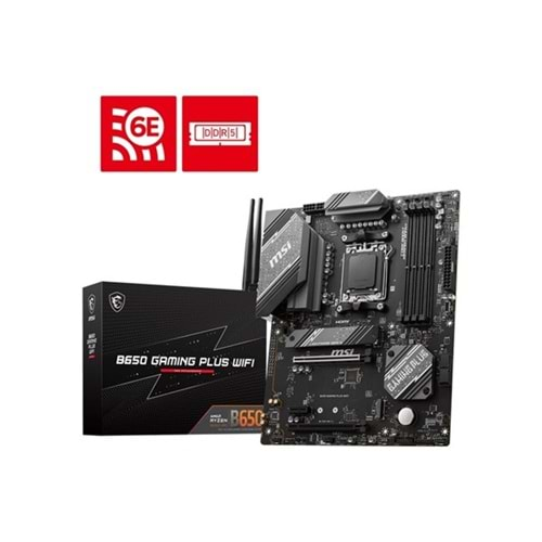 MSI B650 GAMING PLUS WIFI-6E DDR5 PCIE 4.0 AM5 ATX