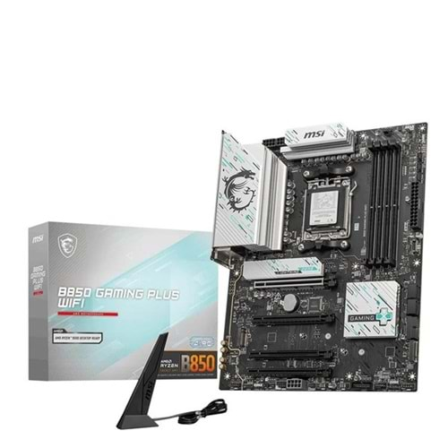 MSI B850 GAMING PLUS WIFI7 DDR5 HDMI-DP PCIE 5.0 AM5 ATX