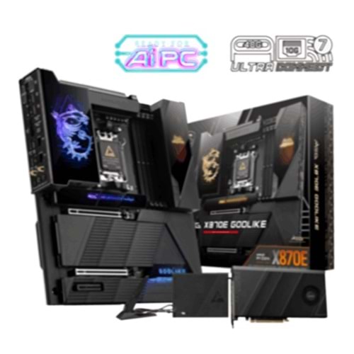 MSI MEG X870E GODLIKE WIFI-7 DDR5 HDMI DP PCIe 16X v5.0 AM5 ATX