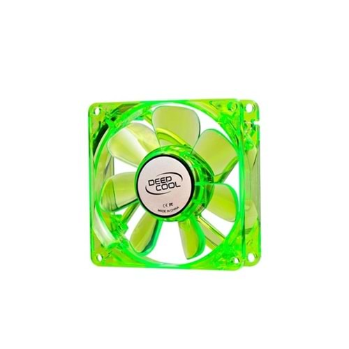 DEEPCOOL Xfan 80G/B Yesıl Uzerıne Mavı Ledlı Kasa Fanı 80Mm