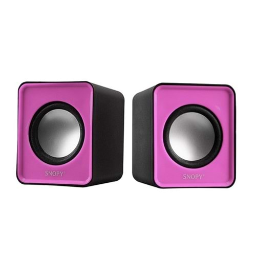 Snopy SN-66 2.0 Pembe USB Speaker