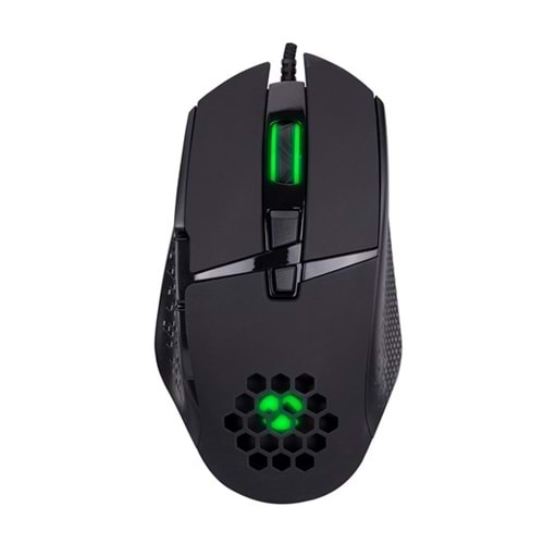 Everest RAGE-X1 Usb Siyah 8 Tuşlu Led Işıklı 6400dpi Gaming Oyuncu Mouse