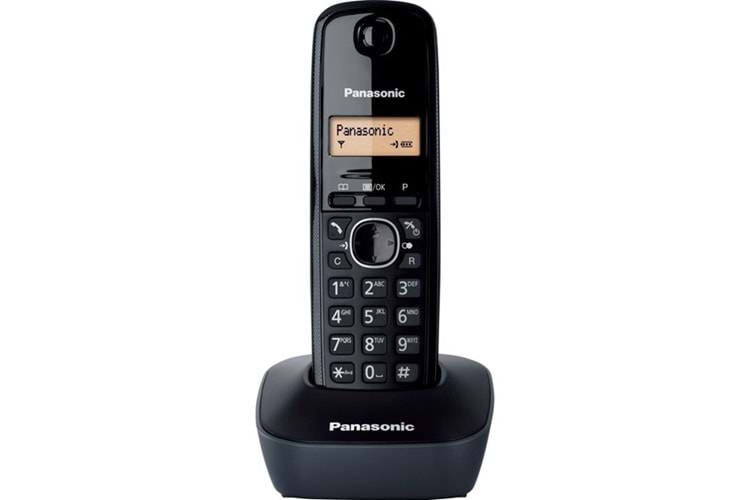 PANASONIC KX-TG1611 Kablosuz LCD Ekranlı Telefon Gri