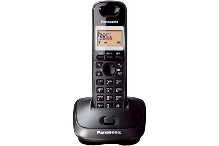 PANASONIC KX-TG2511 Kablosuz LCD Ekranlı Telefon Siyah