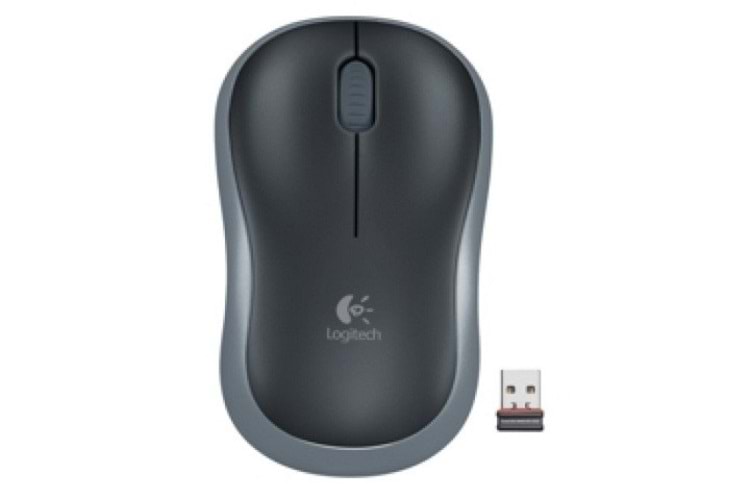 LOGITECH M185 Kablosuz Optic Siyah/Gri Mouse 910-002235