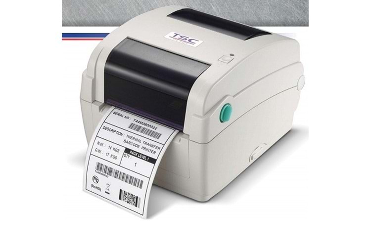 TSC 203dpi TTP-244CE Termal Transfer USB,Seri,Paralel,Ethernet Barkod Yazıcı