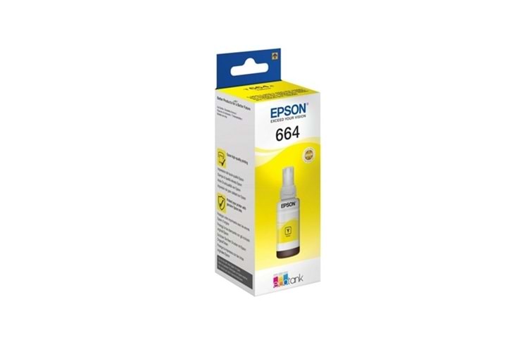EPSON T66444A Sarı 70ml Tanklı Sistem Mürekkebi