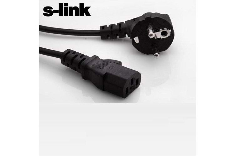 S-LINK SL-P318 3x1.0mm 1.8metre Power Kablosu