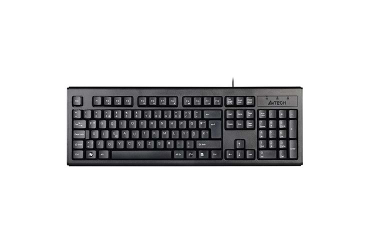 A4 TECH KM-720 USB F Trk Siyah Multimedya Klavye