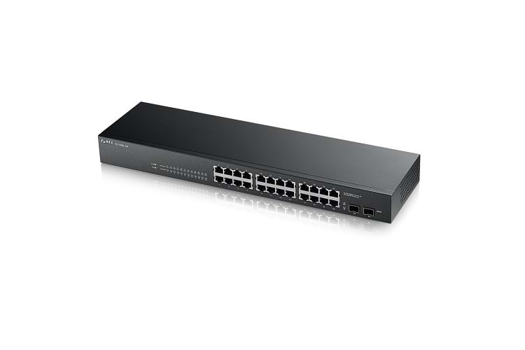 ZyXEL 24port GS1900-24 GIGABIT 2X SFP Yönetilebilir Switch RackMount
