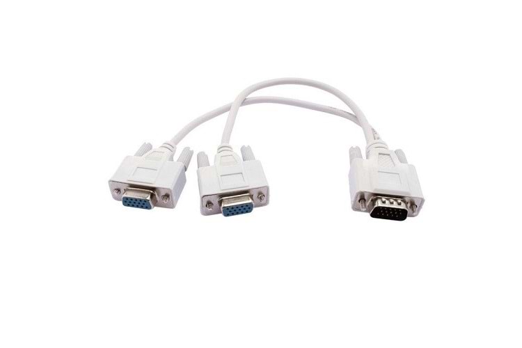 S-LINK SL-VGA152 30cm VGA (E) - 2-li VGA (D) Görüntü Kablosu