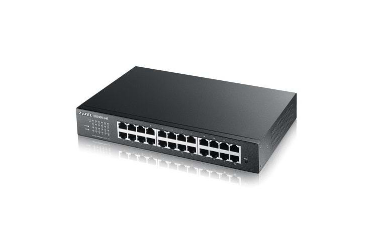 ZyXEL 24port GS1900-24E GIGABIT Yönetilebilir Switch RackMount
