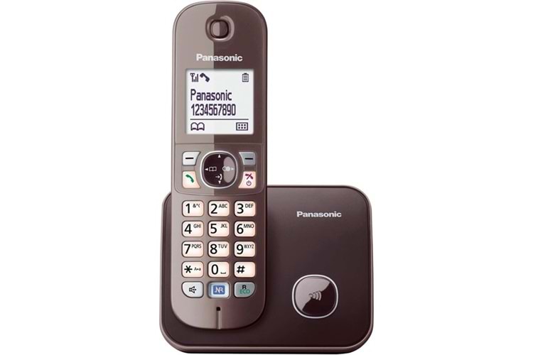 PANASONIC KX-TG-6811 Kablosuz LCD Ekranlı Telefon Siyah