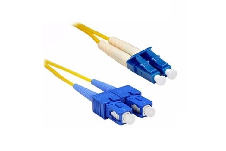 BIFO 2m SM SC-LC 9/125µ LSZH Duplex Fiber Optik Patch Kablo