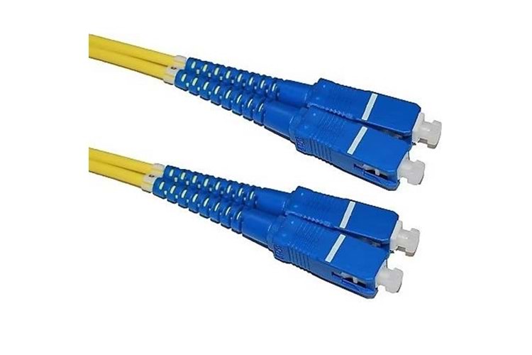 BIFO 1m SM SC-SC 9/125µ LSZH Duplex Fiber Optik Patch Kablo