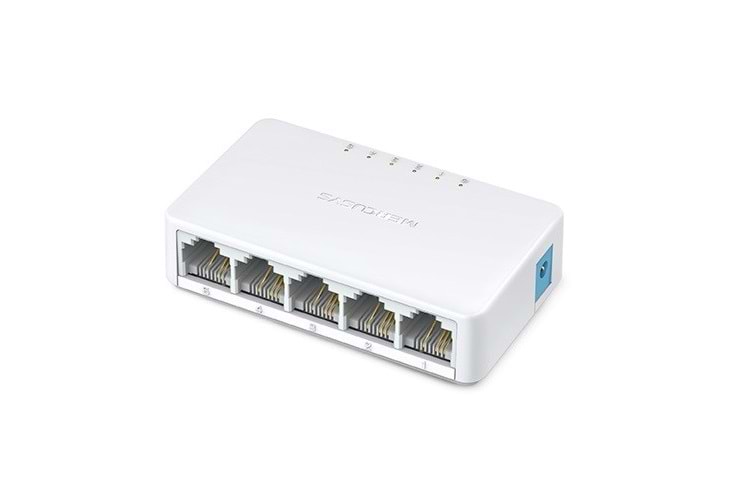 MERCUSYS 5port MS105 10/100 Yönetilemez Switch Masaüstü