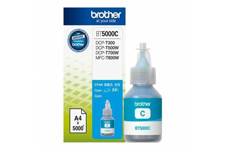 BROTHER BT5000C Mavi Tanklı Sistem Mürekkebi