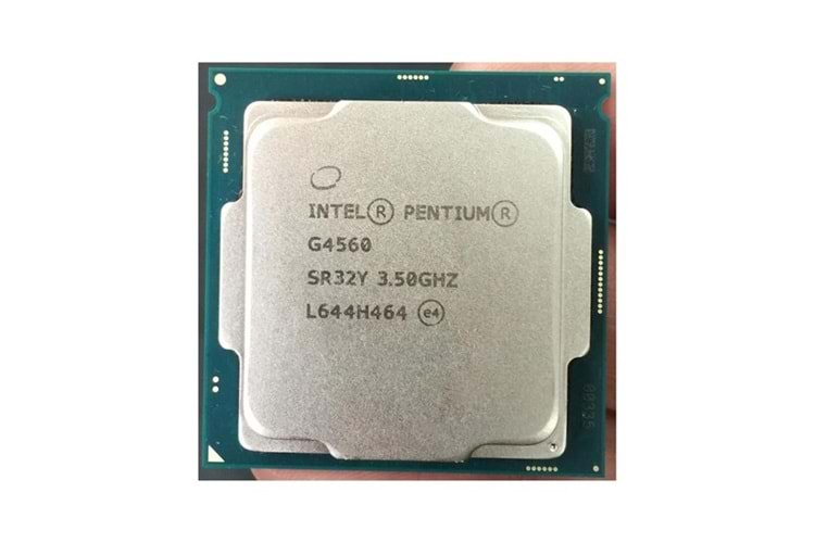 INTEL Pentium DC G4560 3MB 2çekirdekli O/B HD VGA 1151p 54w Kutusuz+Fansız