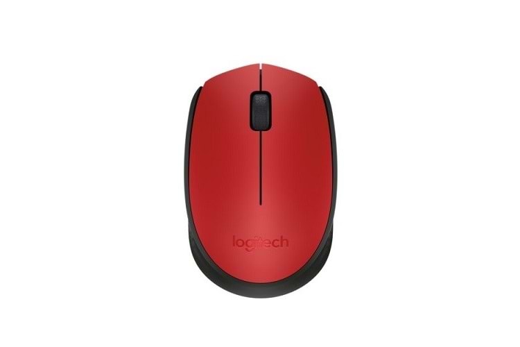 LOGITECH M171 Kablosuz Optic Kırmızı Mouse 910-004641