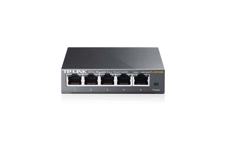TP-LINK 5port TL-SG105E GIGABIT Yönetilebilir Switch Masaüstü