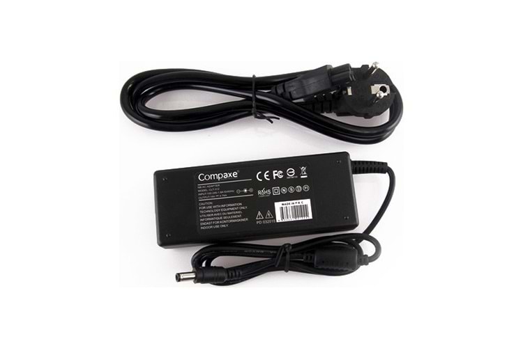 COMPAXE 90w CLT-312 19v 4.74amper 2.5/5.5mm Muadil Notebook Adaptörü (Asus,Toshiba Uyumlu)