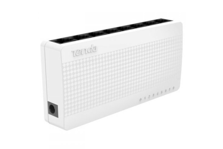 TENDA 8port S108 v3 10/100 Yönetilemez Switch Masaüstü