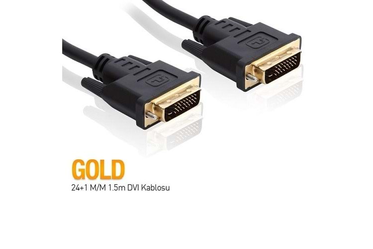 S-LINK SLX-515 1.5metre DVI (24+1) Görüntü Kablosu