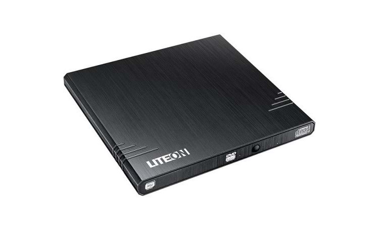 LITE-ON DRW-EBAU108-11 8X USB 2.0 Slim Harici DVD Yazıcı Siyah