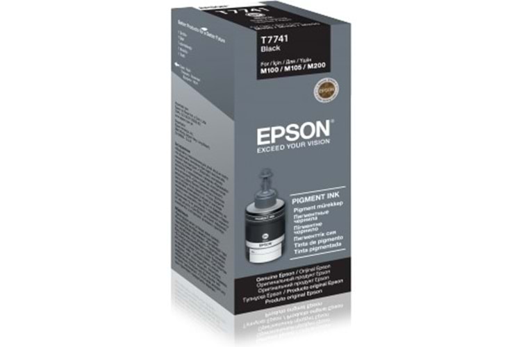 EPSON C13T77414A T774 Siyah Tanklı Sistem Mürekkebi