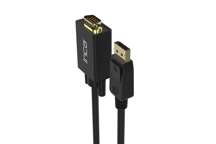 INCA IDPV-18T 1.8metre DP-VGA (E) Görüntü Kablosu