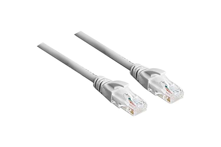 ODS 1m CAT6 Utp LSZH Saf Bakır Beyaz Patch Kablo (10'lu Paket)