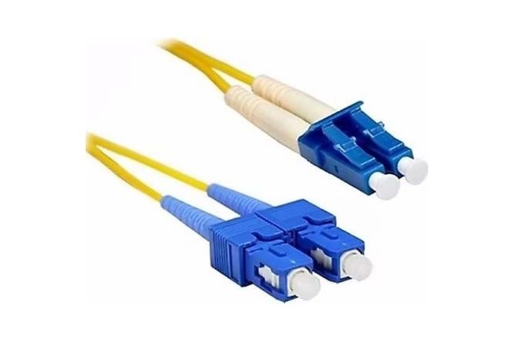 BIFO 10m SM LC-LC 9/125µ LSZH Duplex Fiber Optik Patch Kablo