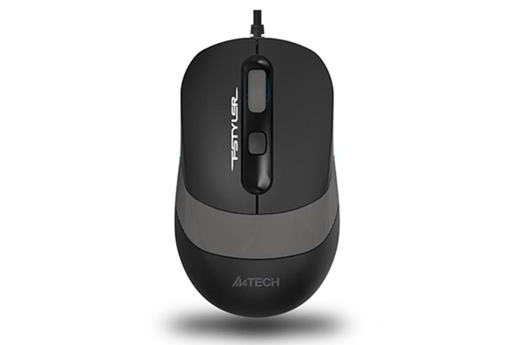 A4 TECH FM10 USB 1600dpi Optic Siyah/Gri Mouse
