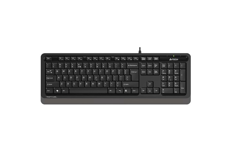 A4 TECH FK10 USB Q Trk Siyah/Gri Multimedya Klavye