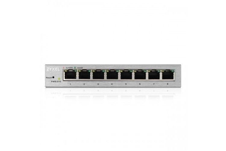 ZyXEL 8port GS1200-8 GIGABIT Yönetilebilir Switch Masaüstü