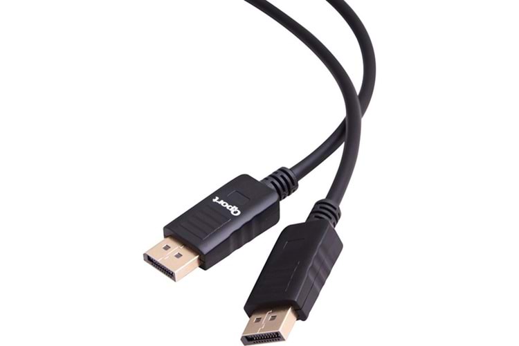 QPORT Q-DP01 1.8metre Display Görüntü Adaptörü Siyah