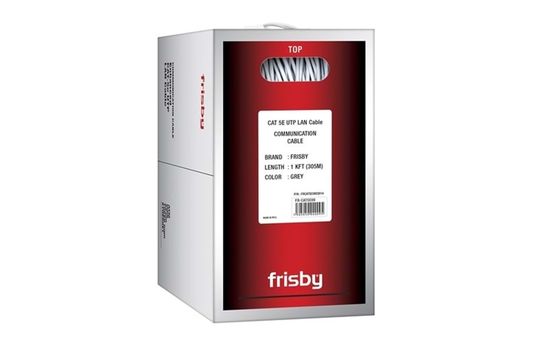 FRISBY CAT5 Utp 24AWG 305m Kablo CAT5E09