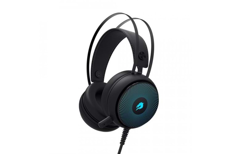 GameBooster GB-H12 7.1 Surround USB RGB Led Aydınlatma Siyah Gaming Mikrofonlu Kulaklık