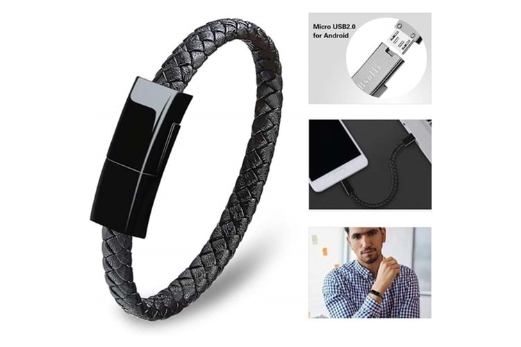 CODEGEN CDG-CNV53 micro USB Deri Bileklik Kablo