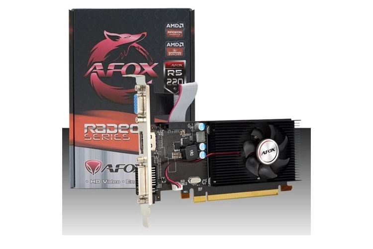 AFOX R5 220 2GB AFR5220-2048D3L5 DDR3 64bit HDMI DVI PCIe 16X v2.0